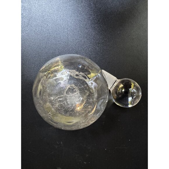 Vintage Lenox Crystal Perfume Bottle With Stopper 4 in - Picture 3 of 4